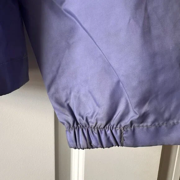 Columbia Kid's Girl's Purple windbreaker Rain Jacket Size M (10/12) - Picture 3 of 9